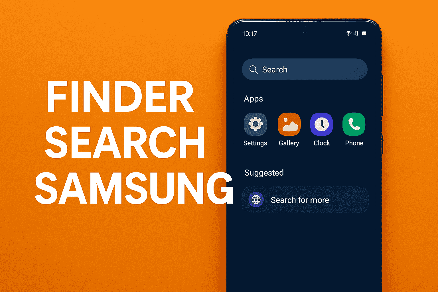 Finder Search Samsung