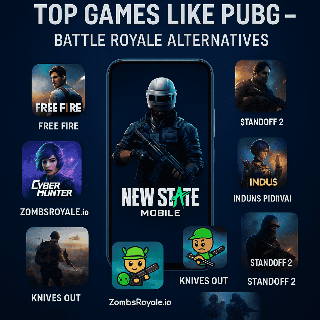 games like PUBG